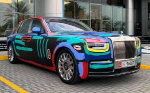 Rolls-Royce Phantom Art Cat by Bradley Theodore '2019
